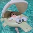 SUNNY LIFE BABY FLOAT COOKIE THE CROC- KHAKI