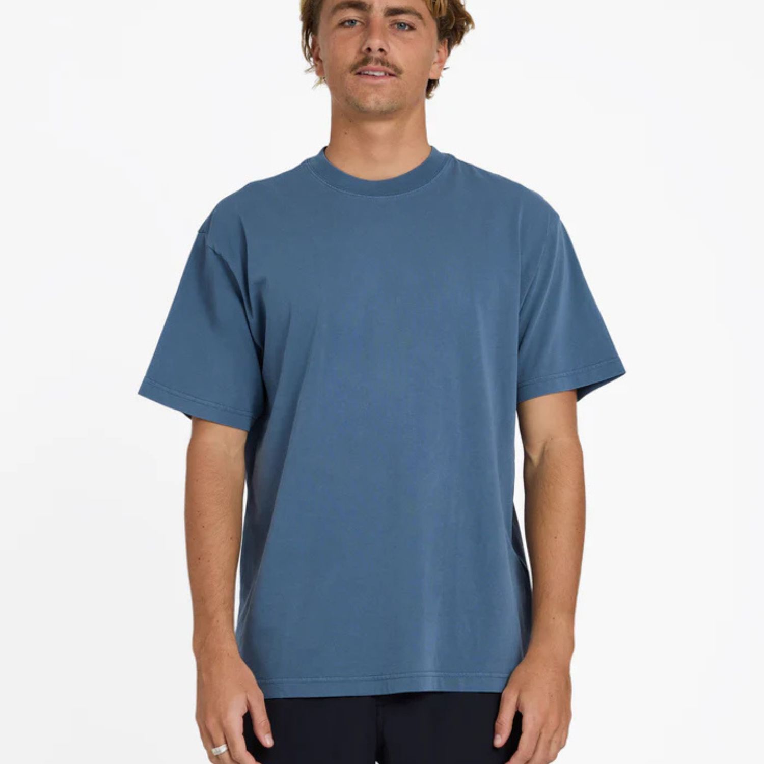 BILLABONG MENS PREMIUM WAVE WASH SS TEE- NORTH SEA