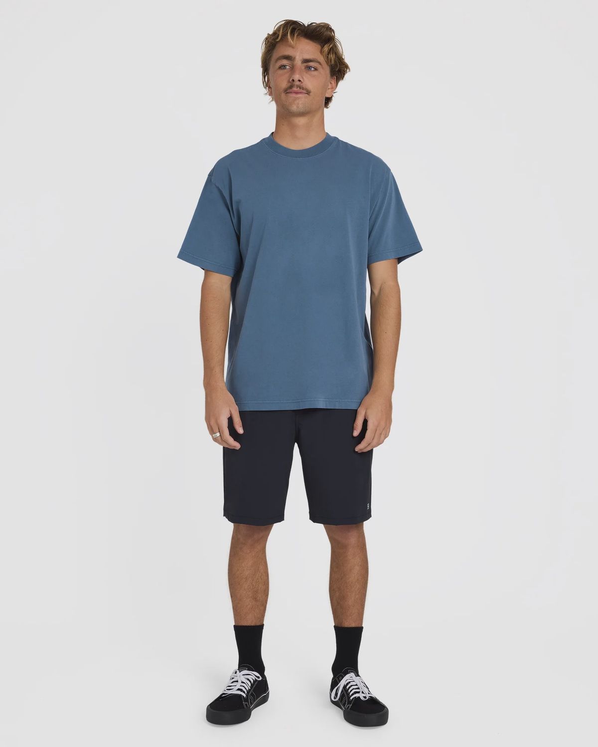 BILLABONG MENS PREMIUM WAVE WASH SS TEE- NORTH SEA