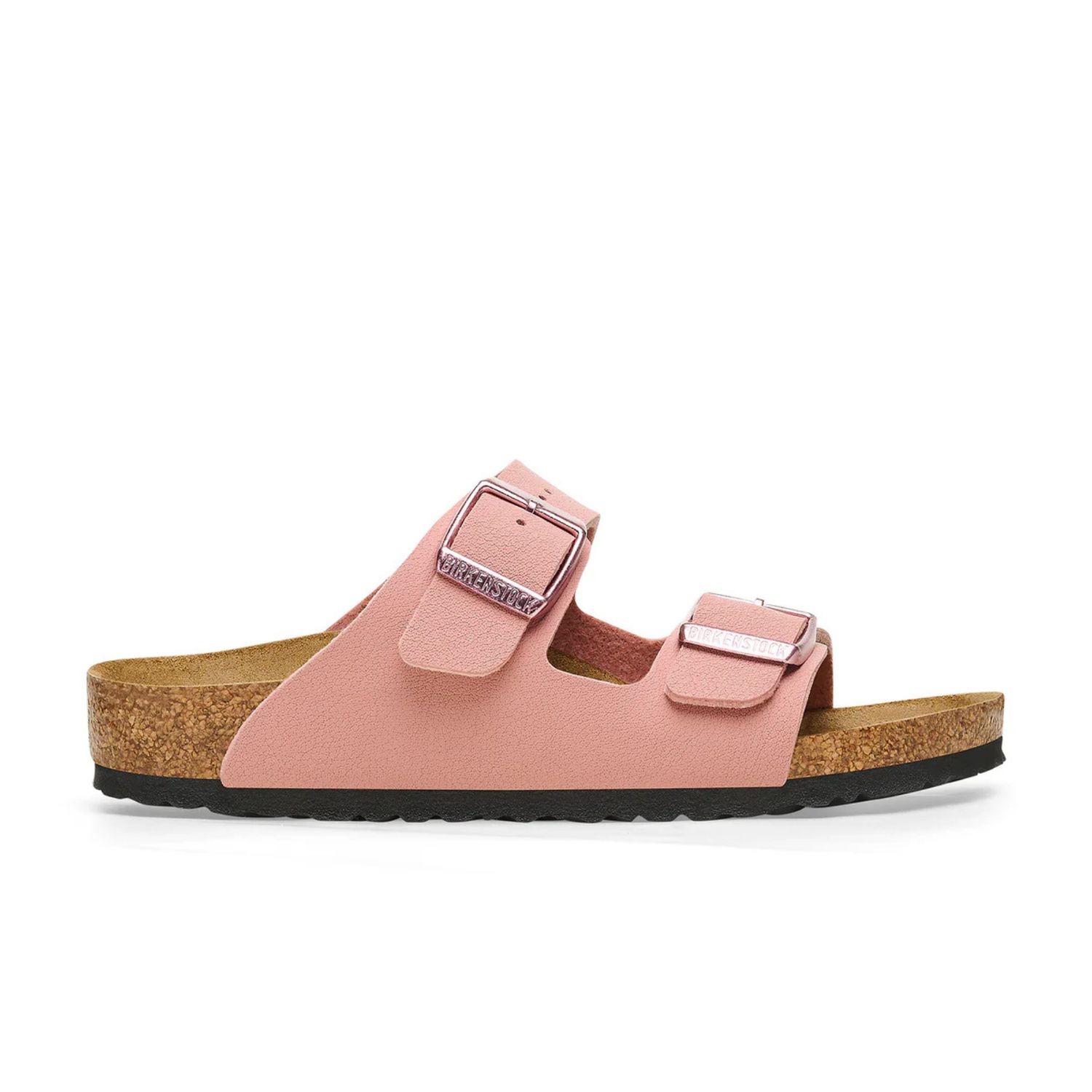 BIRKENSTOCK ARIZONA KIDS PINK CLAY BIRKBUC NARROW