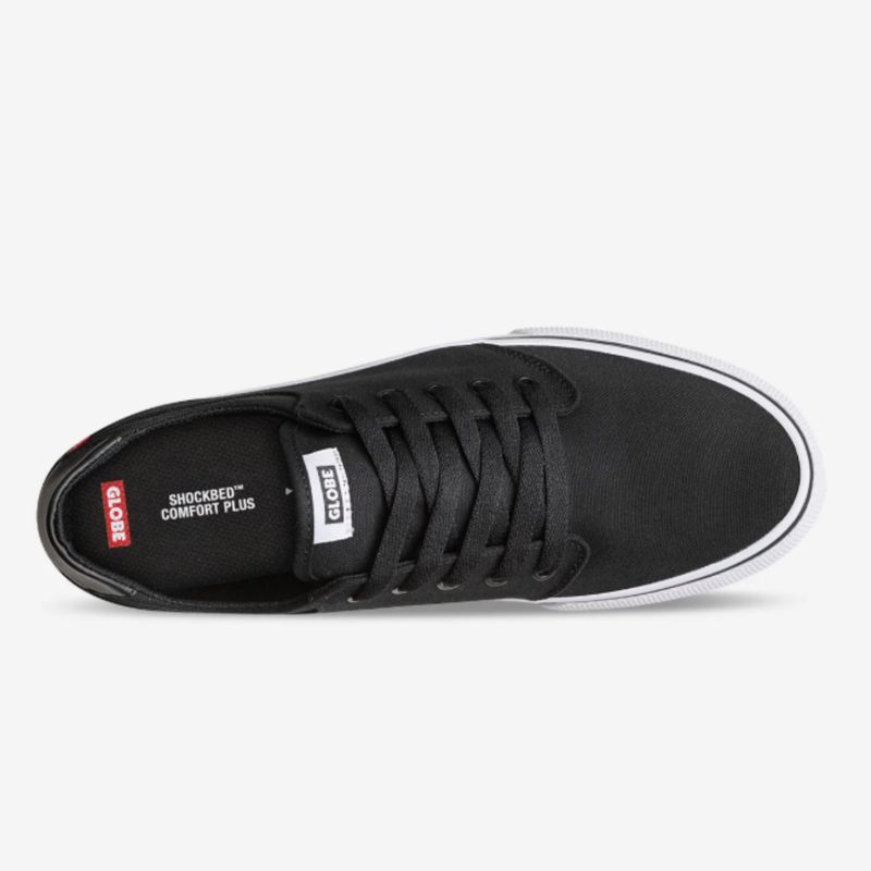 GLOBE MENS GOODSTOCK- BLACK/WHITE
