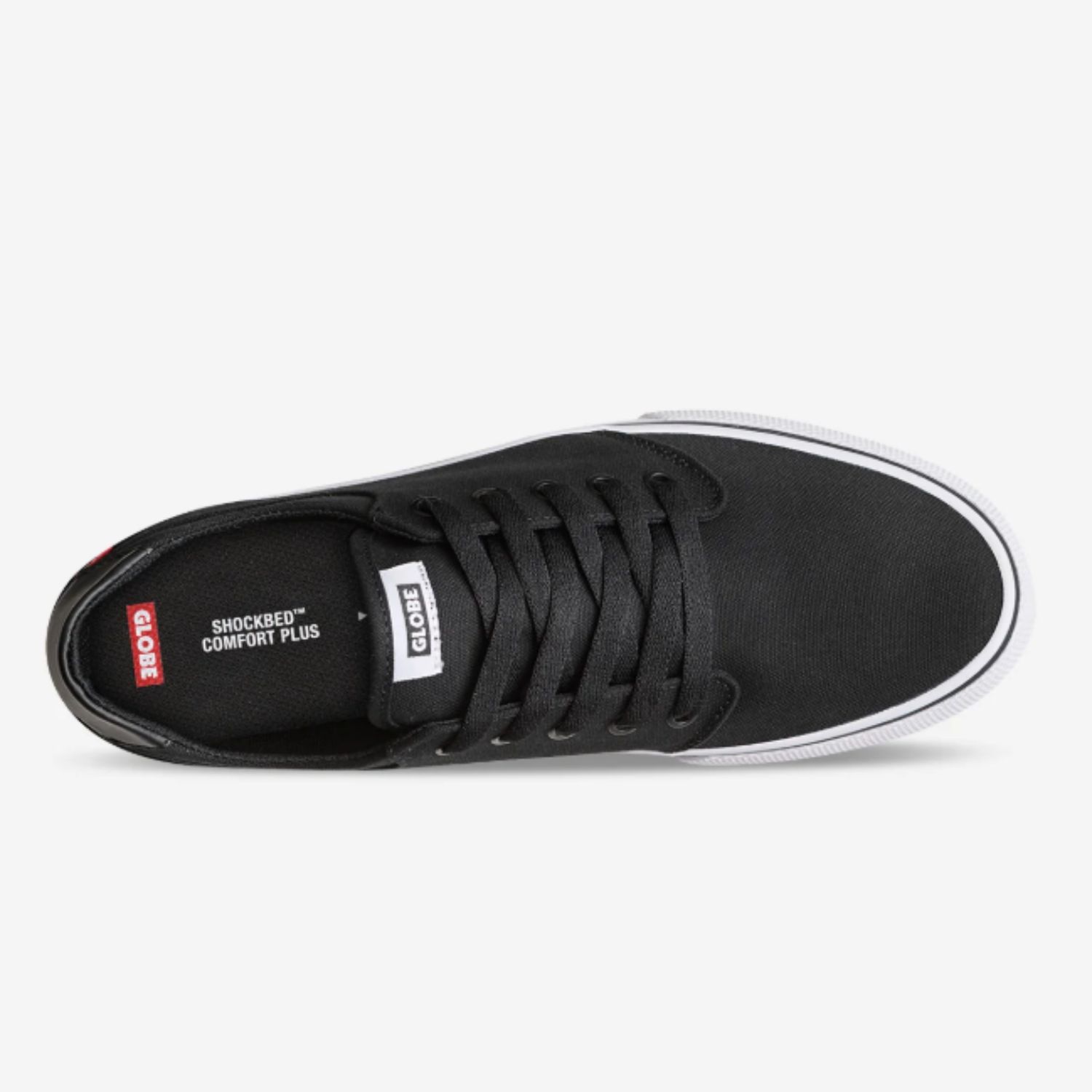 GLOBE MENS GOODSTOCK- BLACK/WHITE