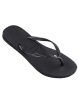 HAVAIANAS SLIM CRYSTAL SW II -BLACK