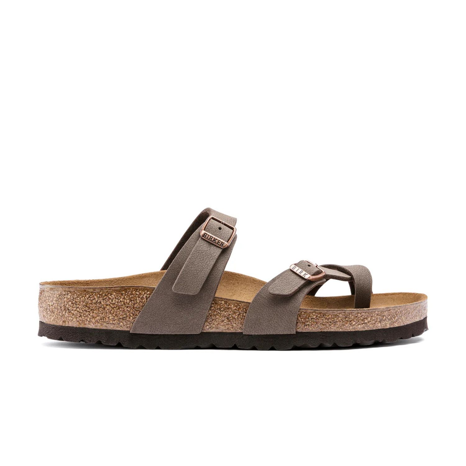 BIRKENSTOCK LADIES MAYARI BIRKIBUC REG - MOCCA