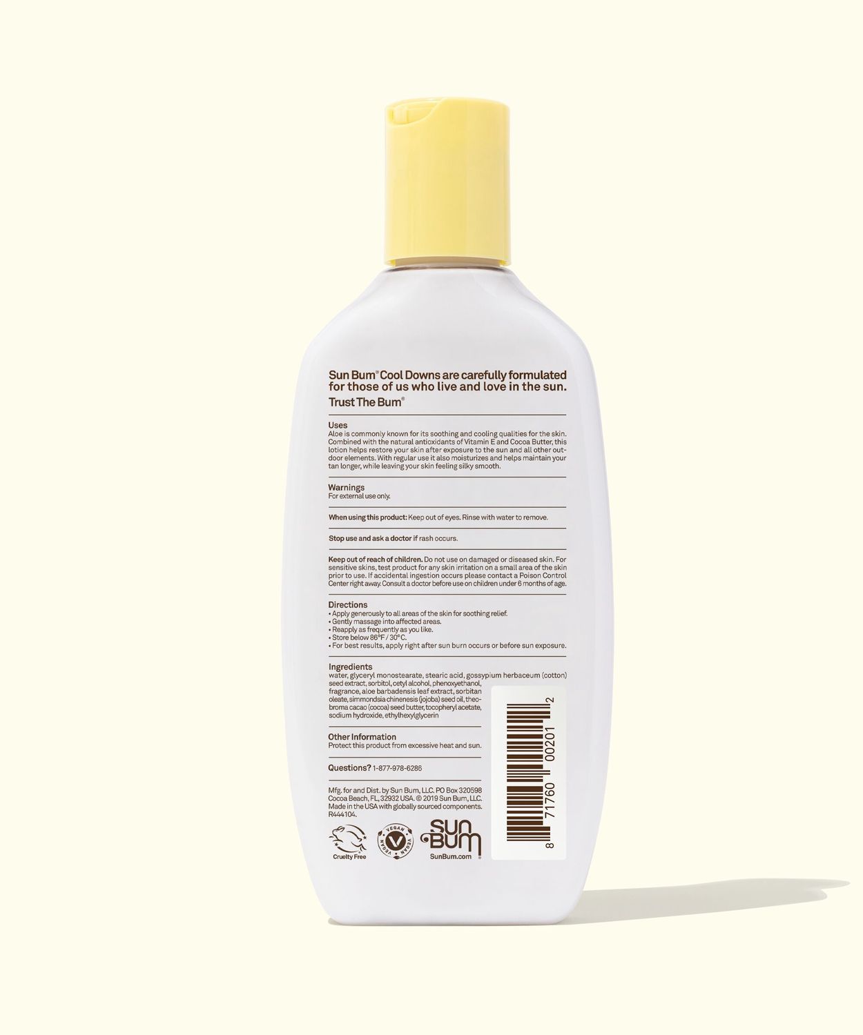 SUN BUM AFTER SUN COOL DOWN LOTION 237ML