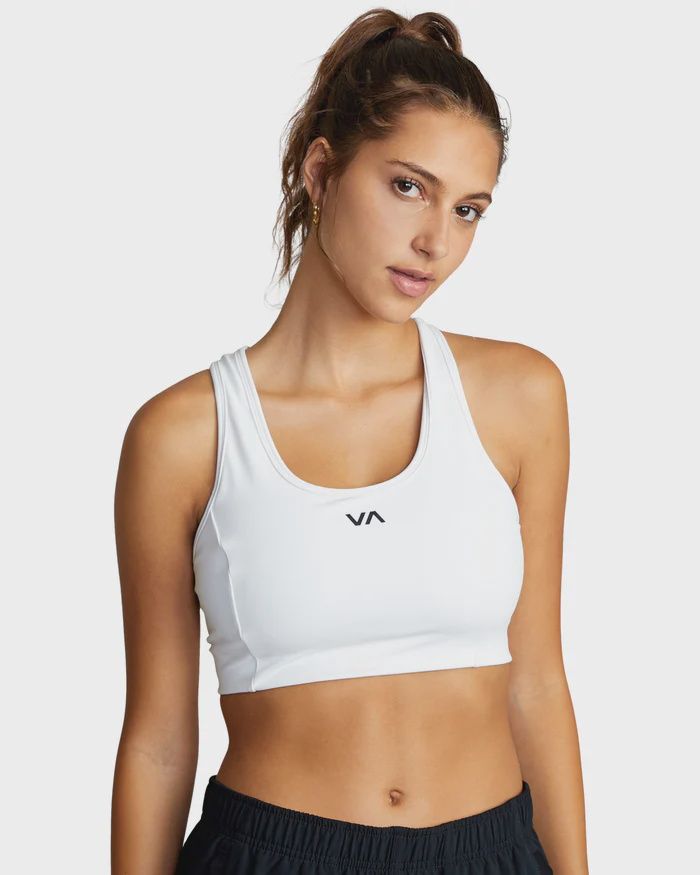 RVCA LADIES ESSENTIAL BRA J TOPS - WHITE