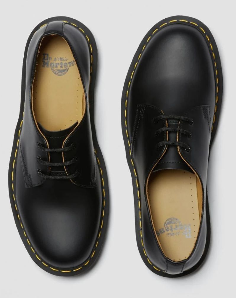 Dr MARTENS 1461 3 EYE SHOE - BLACK