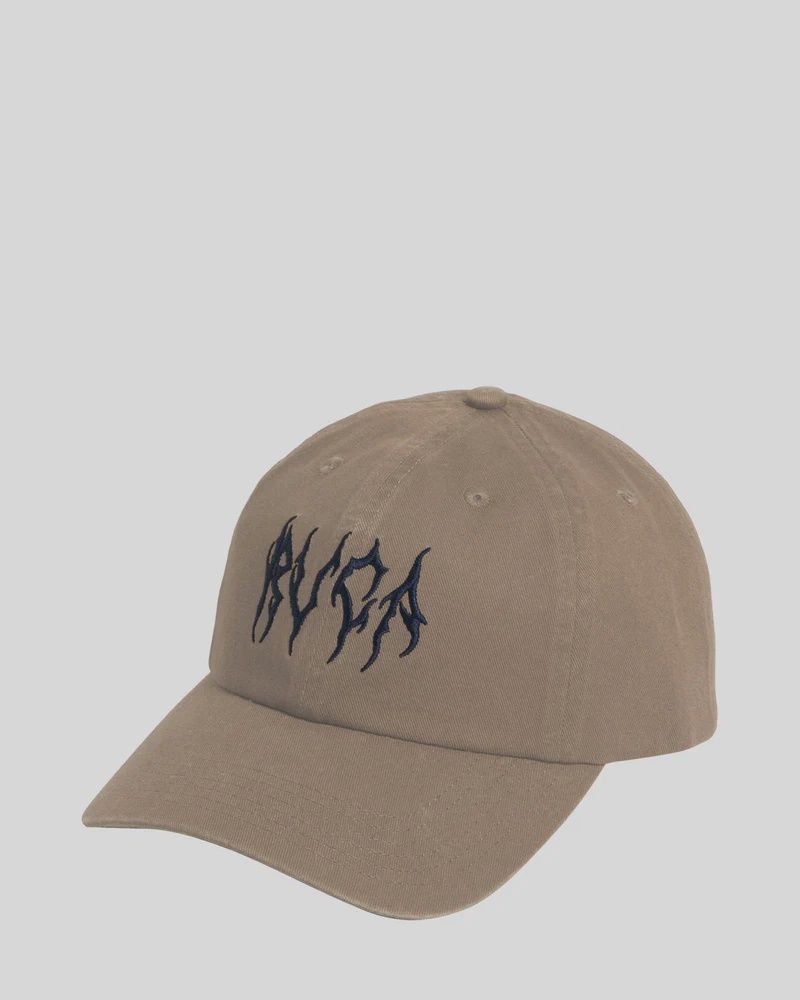 RVCA WOMENS RVCA MELT DAD CAP - DARK KHAKI