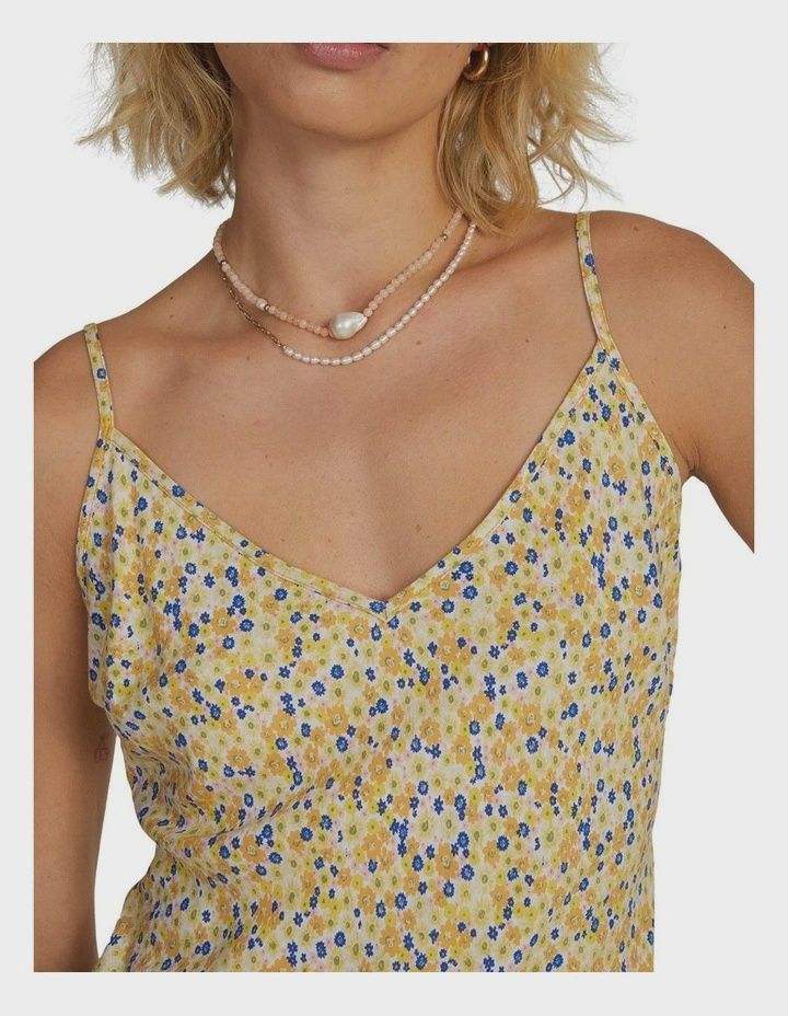 RVCA LADIES GROUND COVER OFF DUTY MINI DRESS - PEACH