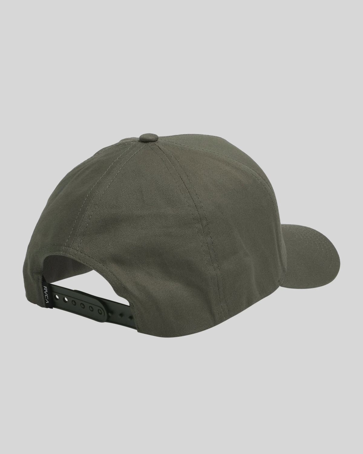 RVCA MENS ALLEY SCRIPT PINCHED SNAPBACK CAP - JADE