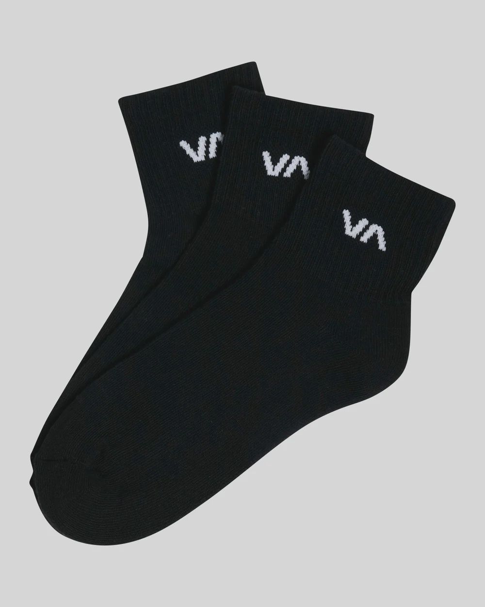 RVCA LADIES VA MINI SOCK - BLACK BLACK