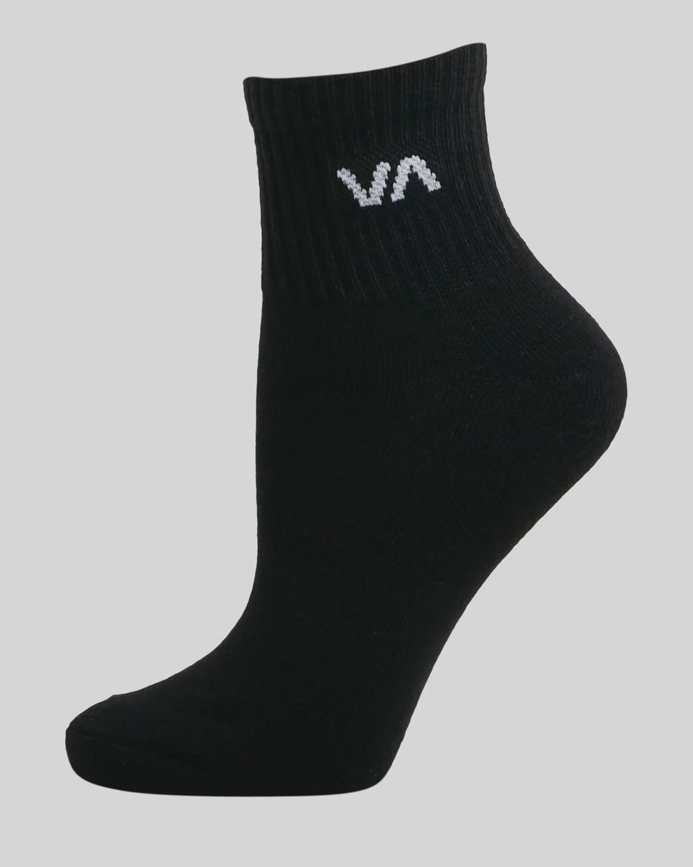 RVCA LADIES VA MINI SOCK - BLACK BLACK