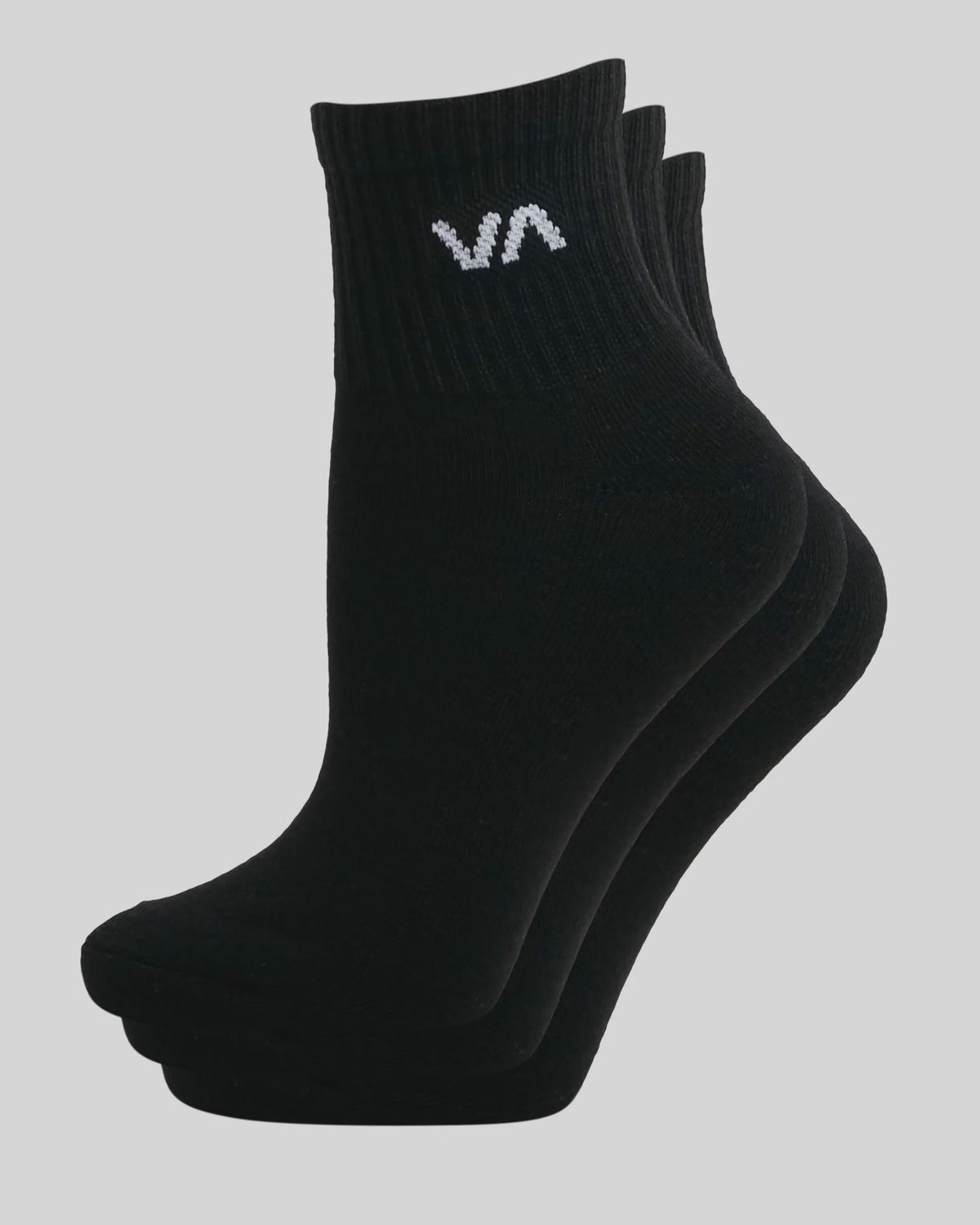 RVCA LADIES VA MINI SOCK - BLACK BLACK