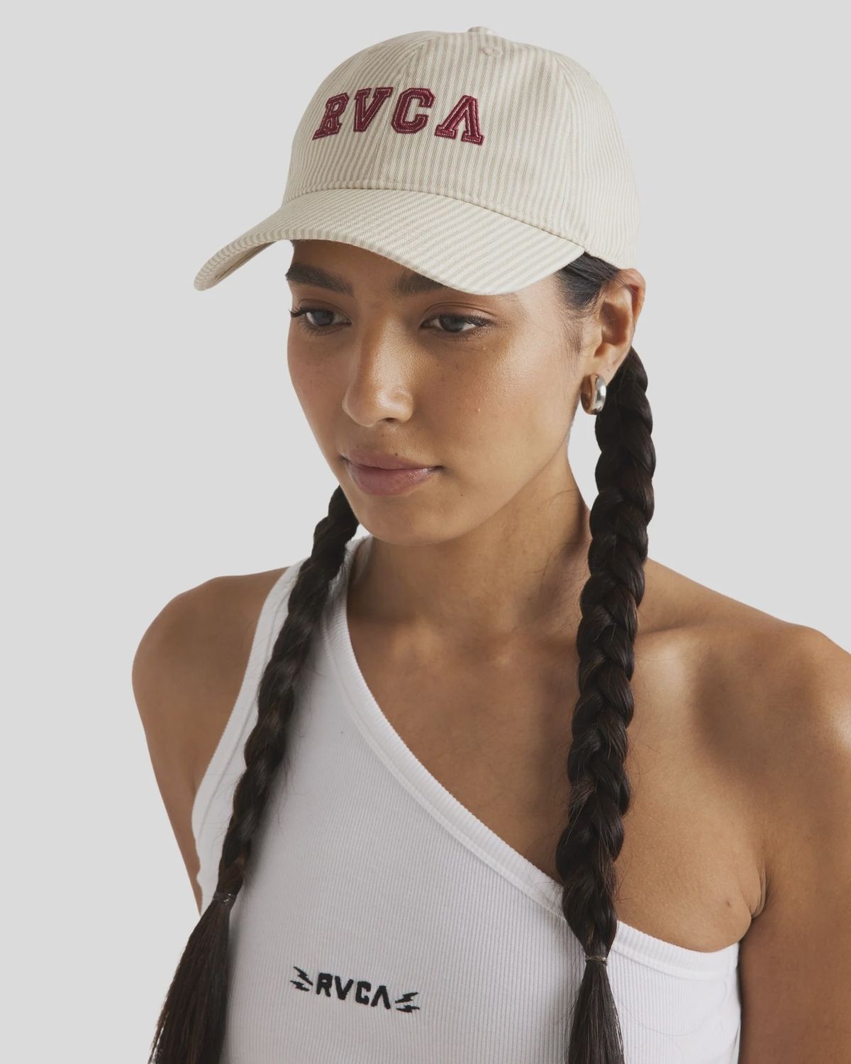 RVCA WOMENS IVY LEAGUE DAD CAP - NATURAL