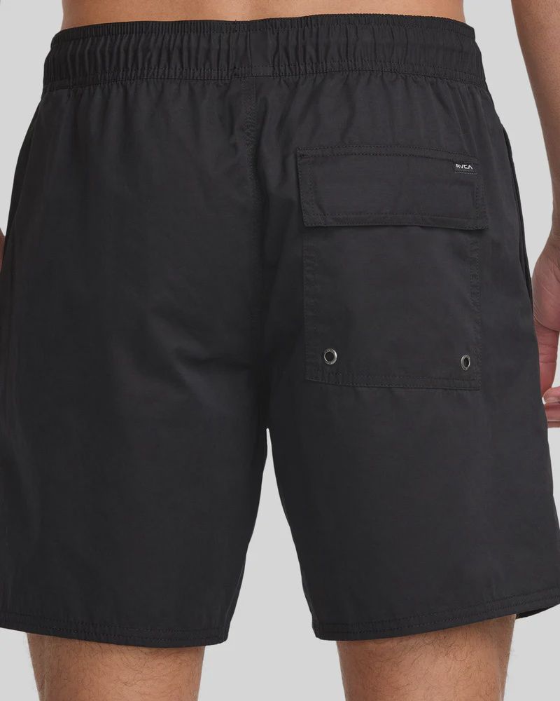 RVCA MENS OPPOSITES ELASTIC 2 SHORT - BLACK