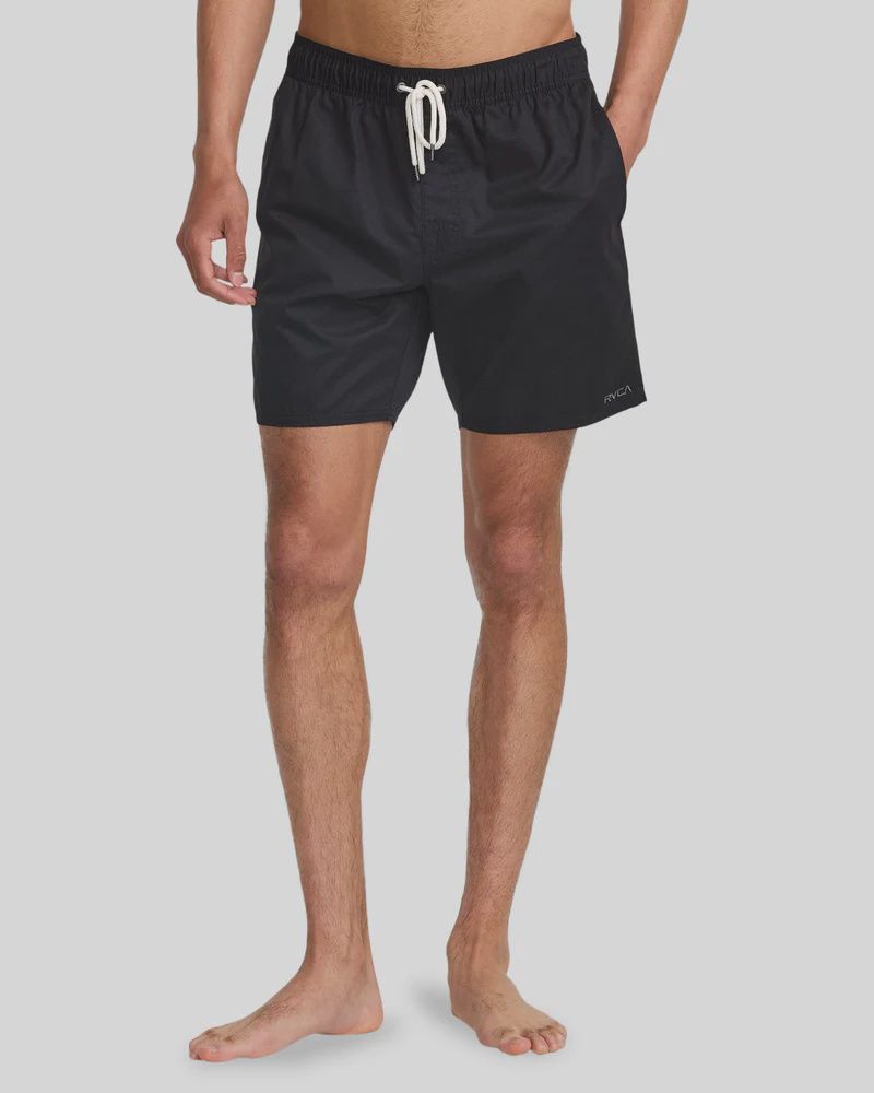 RVCA MENS OPPOSITES ELASTIC 2 SHORT - BLACK