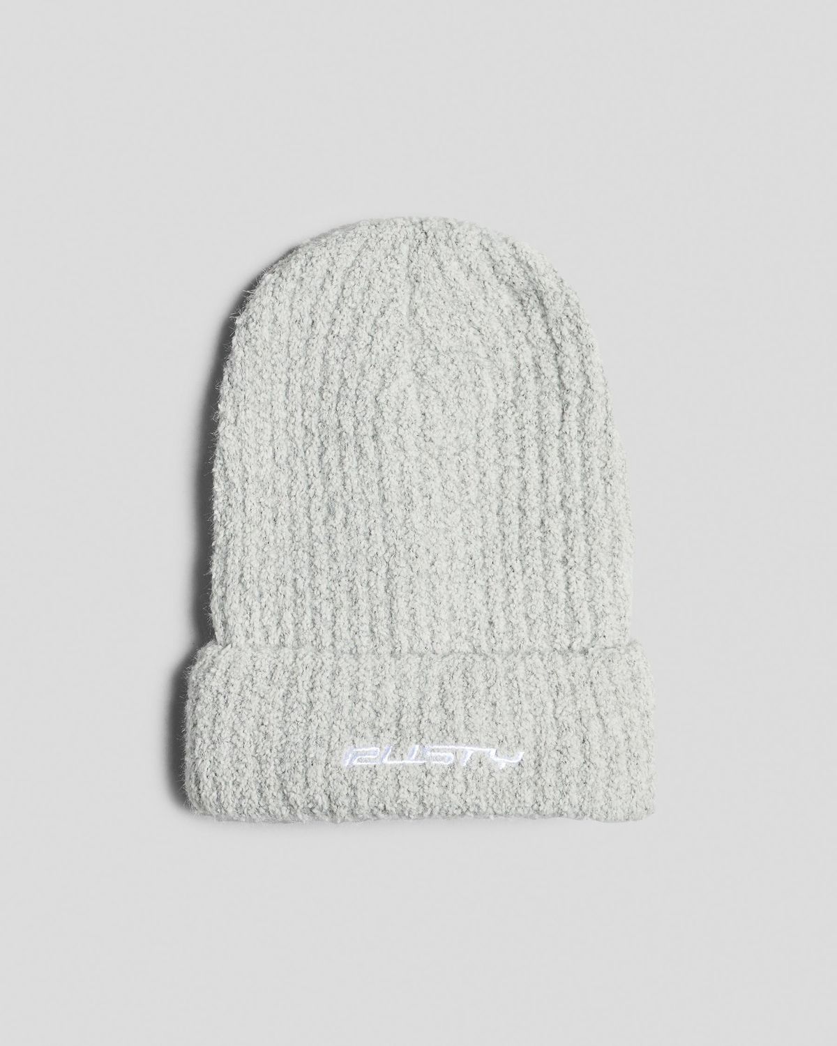 RUSTY LADIES BONNIE BOUCLE BEANIE - OYSTER GREY