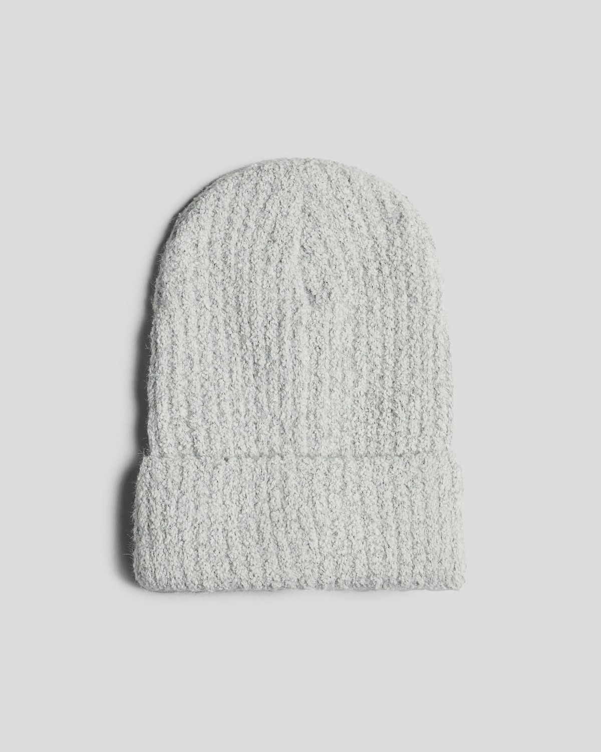 RUSTY LADIES BONNIE BOUCLE BEANIE - OYSTER GREY