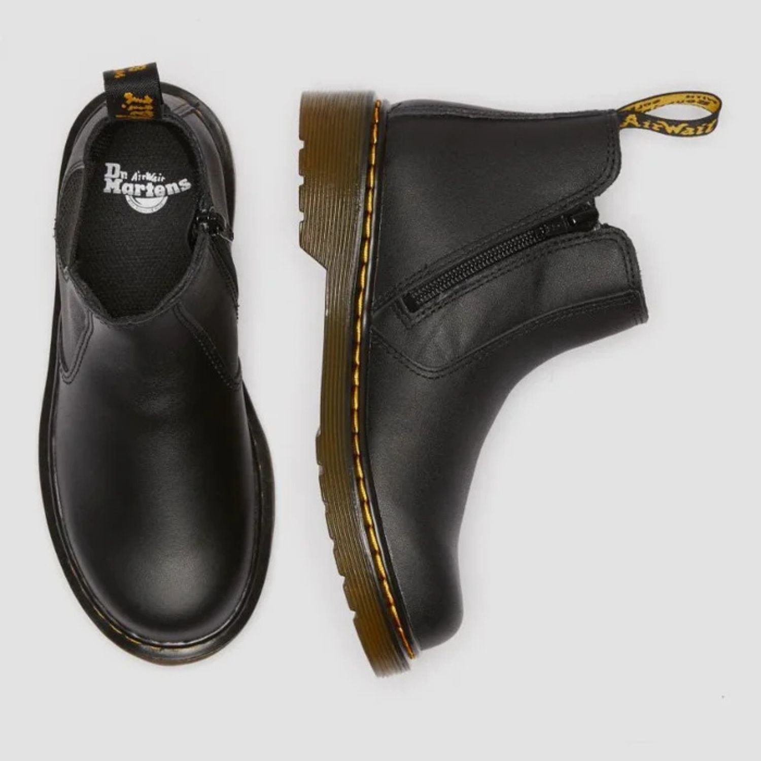 DR MARTENS JUNIOR CHELSEA BOOT - BLACK SOFTY T