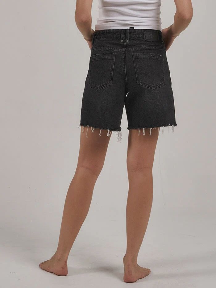 THRILLS LADIES BILLIE LOW SHORT - SMOKE BLACK