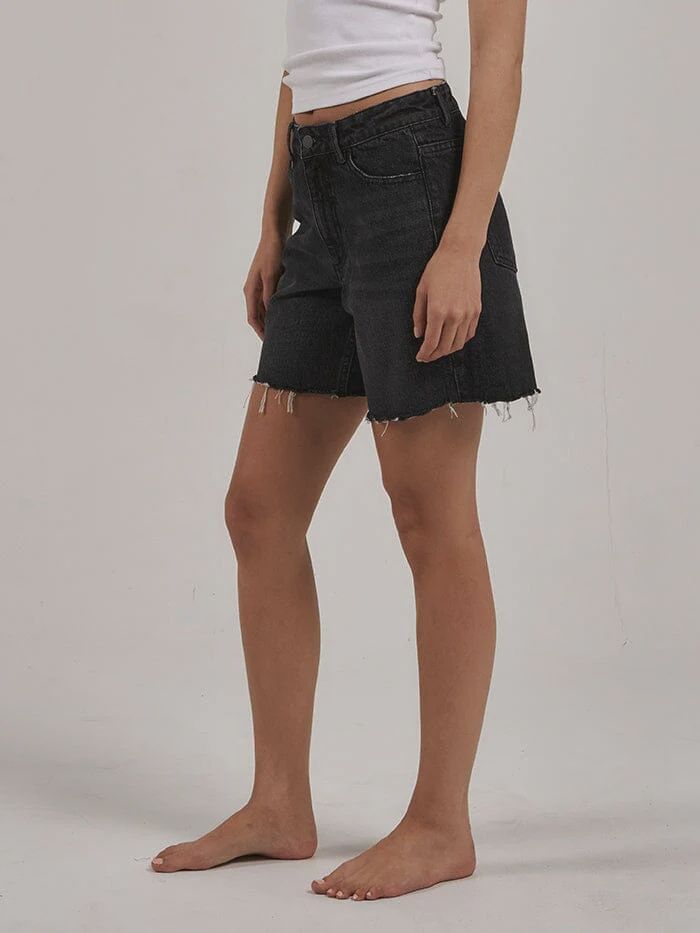 THRILLS LADIES BILLIE LOW SHORT - SMOKE BLACK