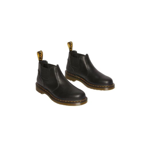 DR MARTENS UNISEX CROP CHELSEA BOOT - BLACK AR ROGUE