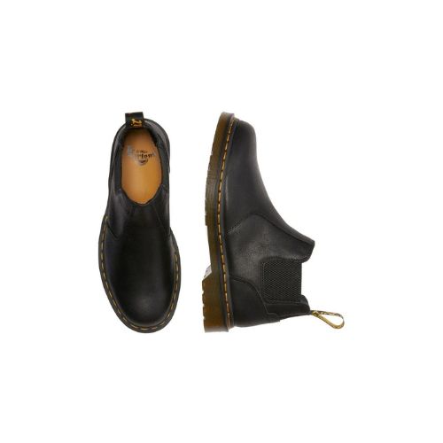 DR MARTENS UNISEX CROP CHELSEA BOOT - BLACK AR ROGUE