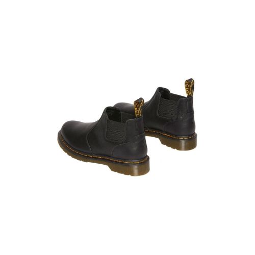 DR MARTENS UNISEX CROP CHELSEA BOOT - BLACK AR ROGUE