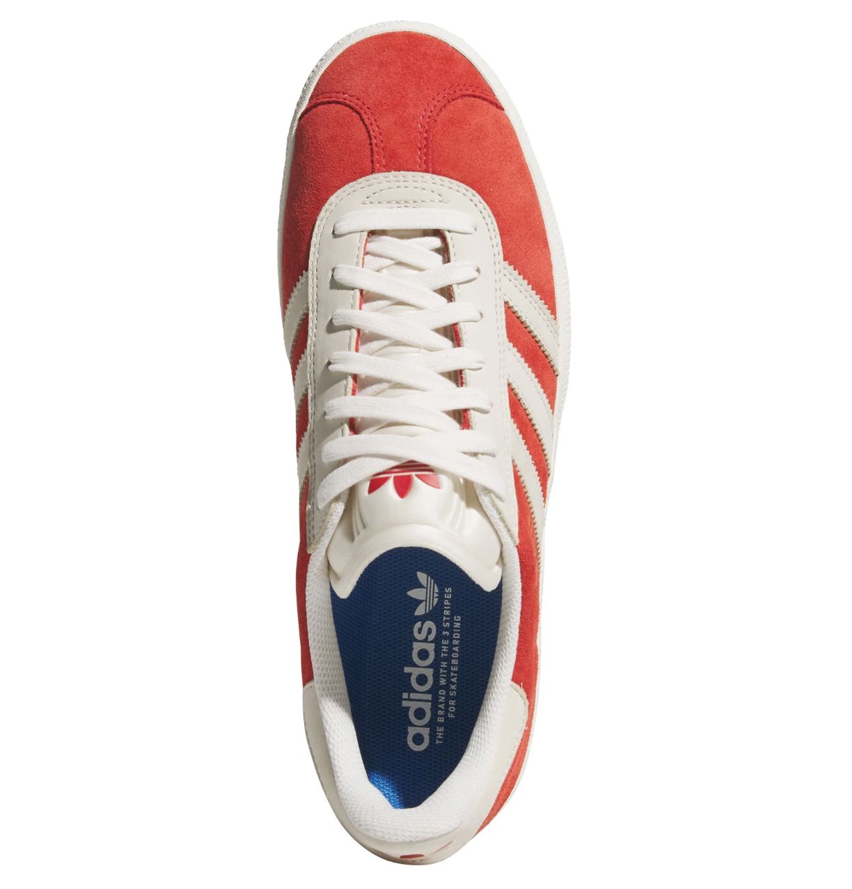 ADIDAS GAZELLE ADV- BETTER SCARLET / CHALK WHITE / GOLD METALLIC