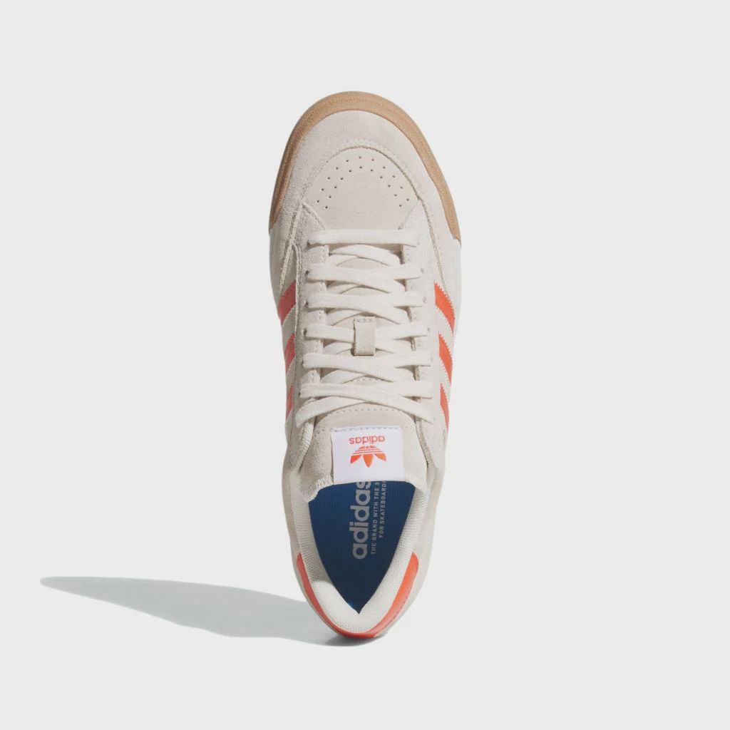 ADIDAS UNISEX NORA SHOE - WHITE/ORANGE/GUM4