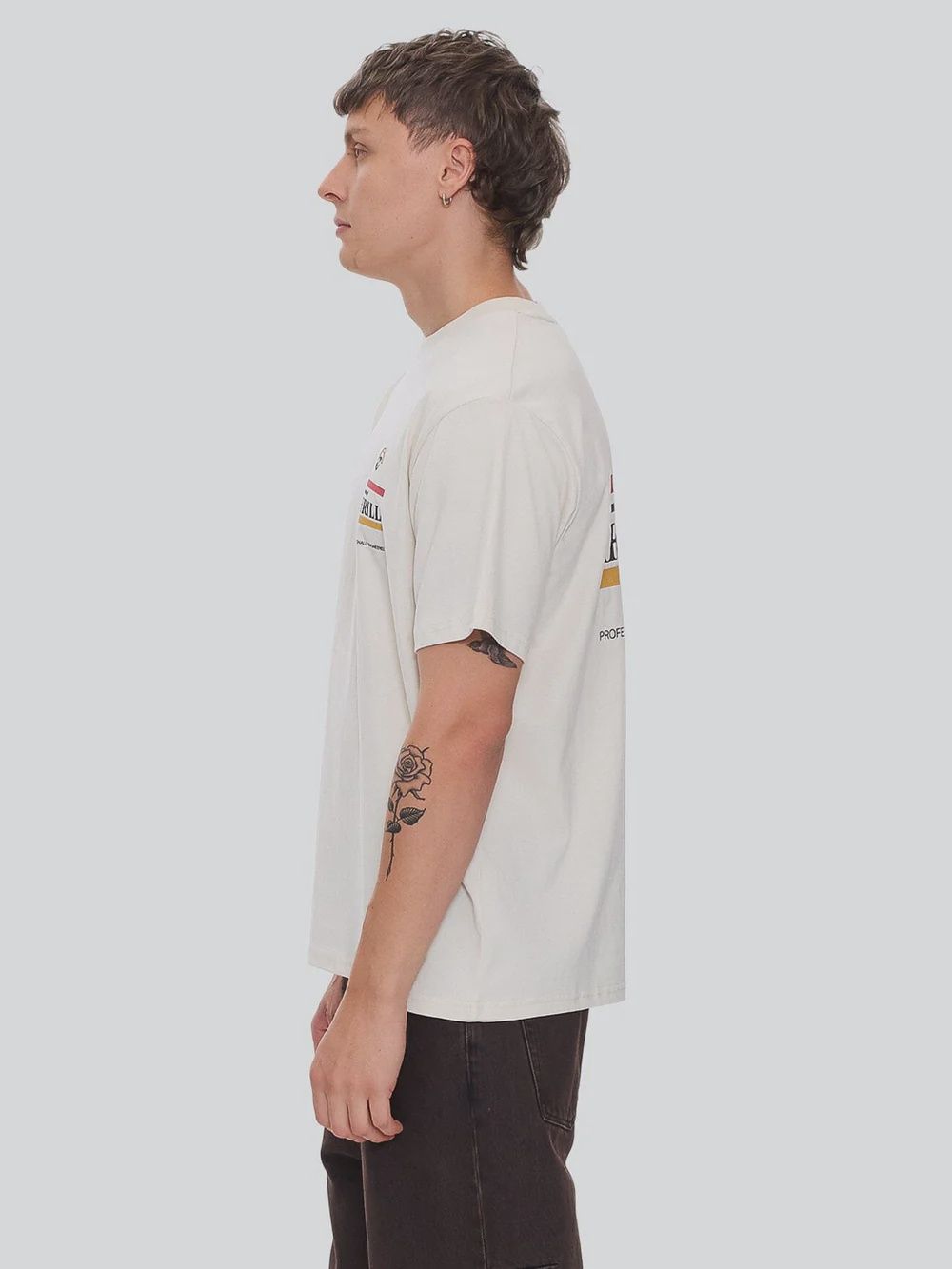 THRILLS MENS RESPONSIBLE MERCH FIT SS TEE - HERITAGE WHITE