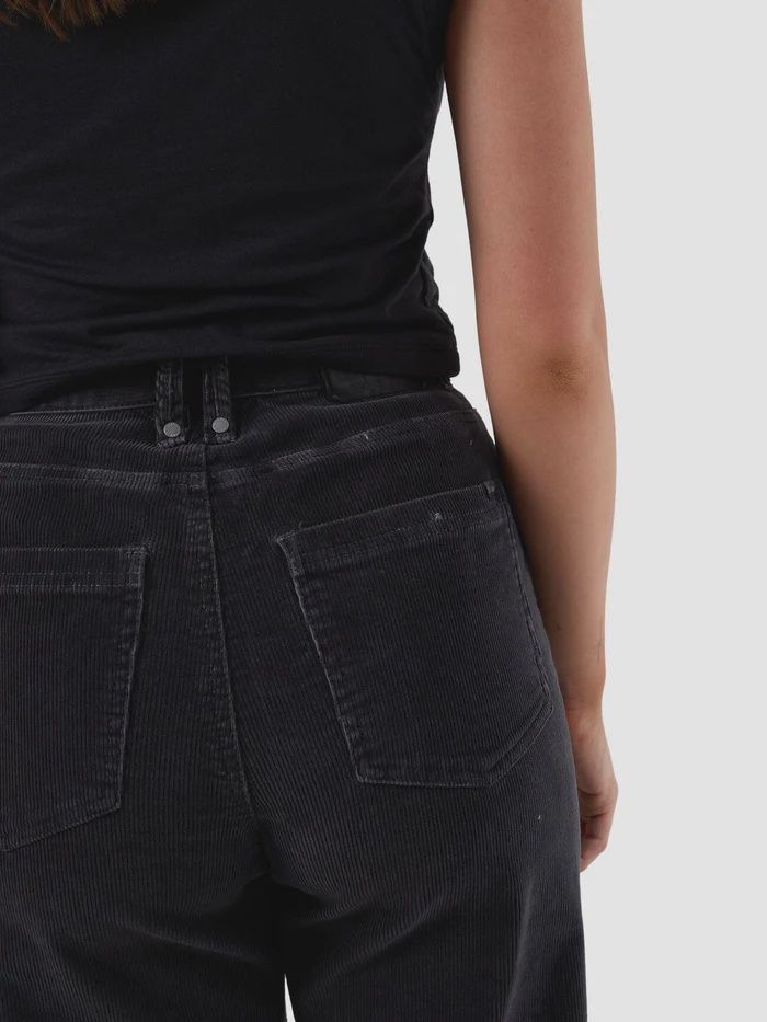THRILLS WOMENS HOLLY CORD PANT - DARK CHARCOAL
