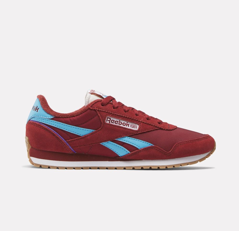 REEBOK WOMENS CLASSIC AZ SHOE - RETRO RED / RETRO RED / FUTURE CYAN