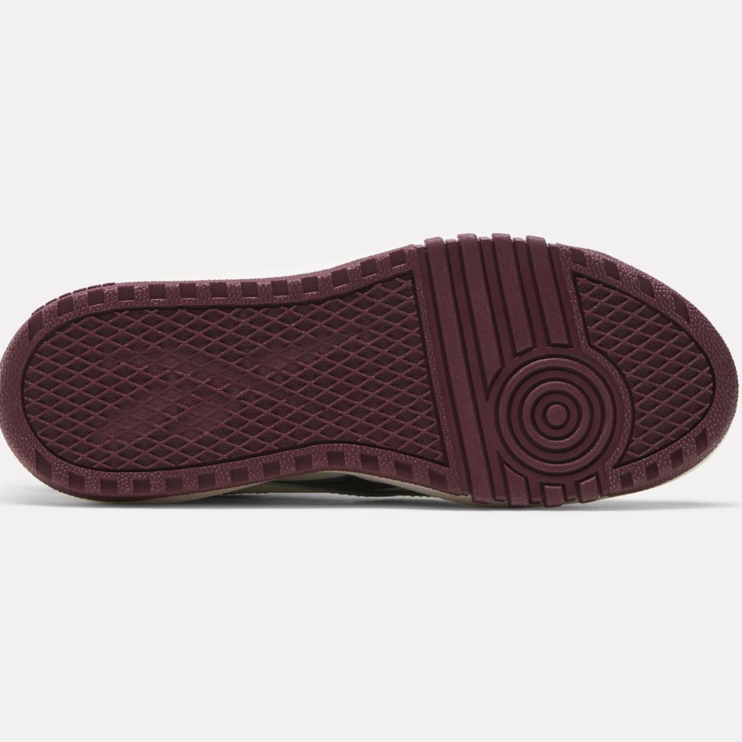 REEBOK WOMENS CAMPIO EXTRA SHOE - CHALK /LUXE GREY / BLACK CHERRY