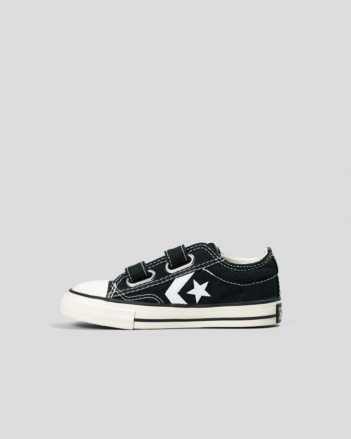 CONVERSE KID INFANT STAR PLAYER 76 2V LOW - BLACK/VINTAGE WHITE/EGRET
