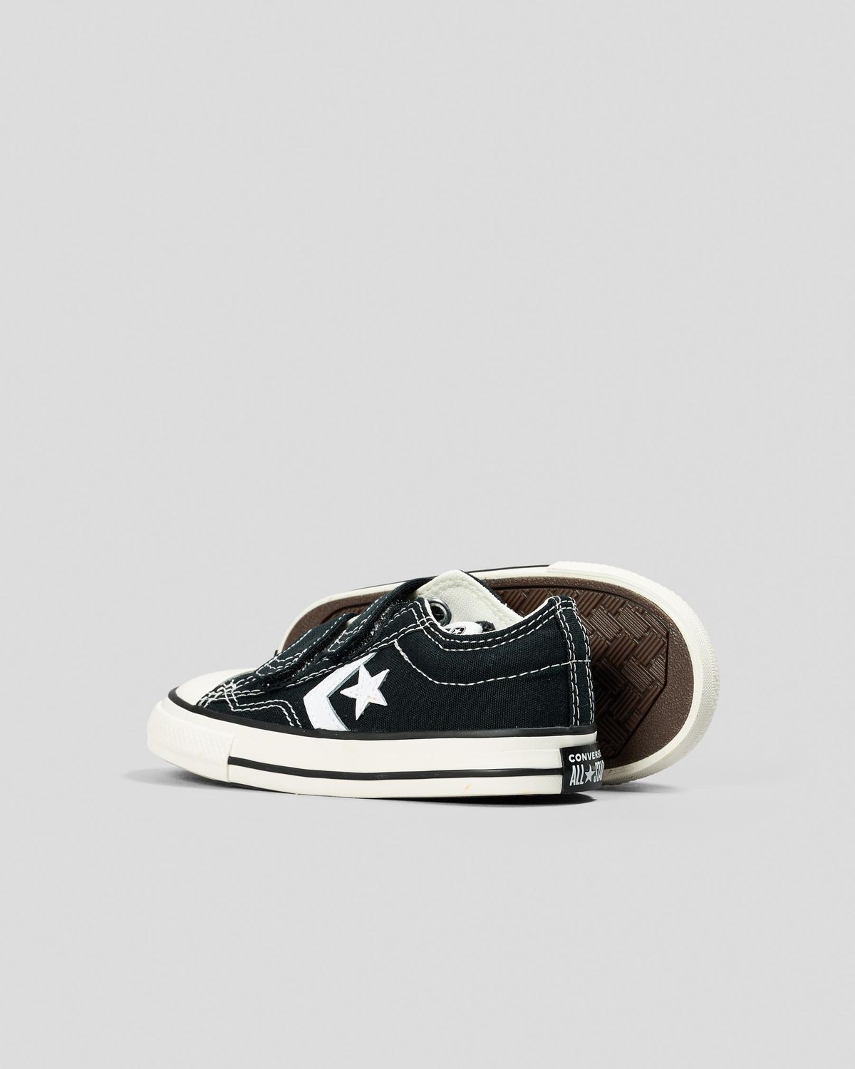 CONVERSE KID INFANT STAR PLAYER 76 2V LOW - BLACK/VINTAGE WHITE/EGRET