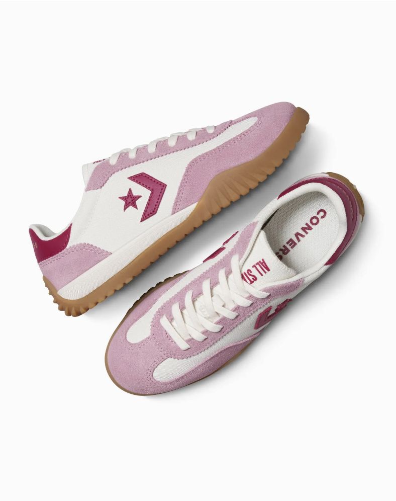 CONVERSE UNISEX RUN STAR TRAINER LOW - CLIFFSIDE ROSE/EGRET/SPORTY BERRY