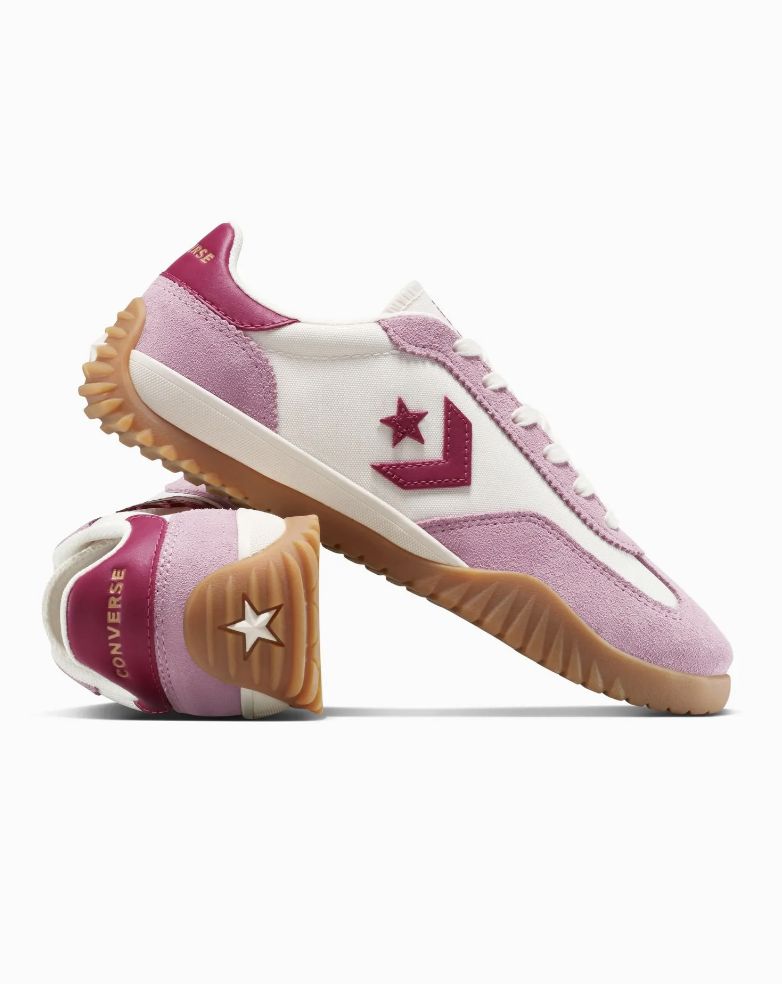 CONVERSE UNISEX RUN STAR TRAINER LOW - CLIFFSIDE ROSE/EGRET/SPORTY BERRY