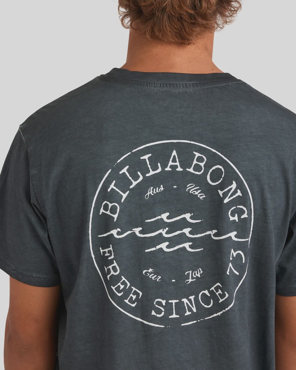 BILLABONG MENS BIG WAVE DAZ SS TEE - MIDNIGHT