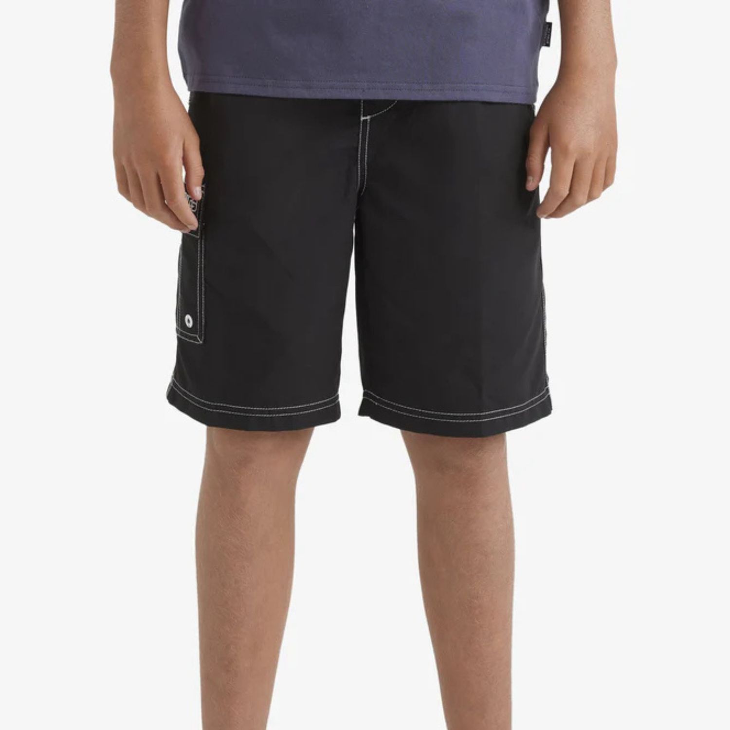 BILLABONG BOYS THROW ON BOARDSHORTS - BLACK