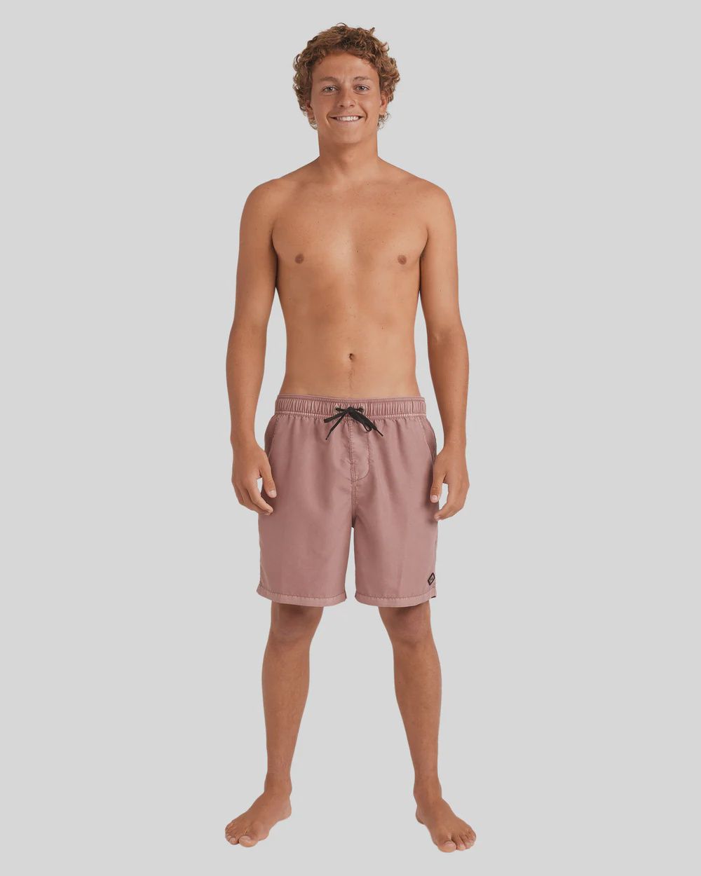 BILLABONG MENS ALL DAY OVERDYED SHORT - DUSTY ROSE