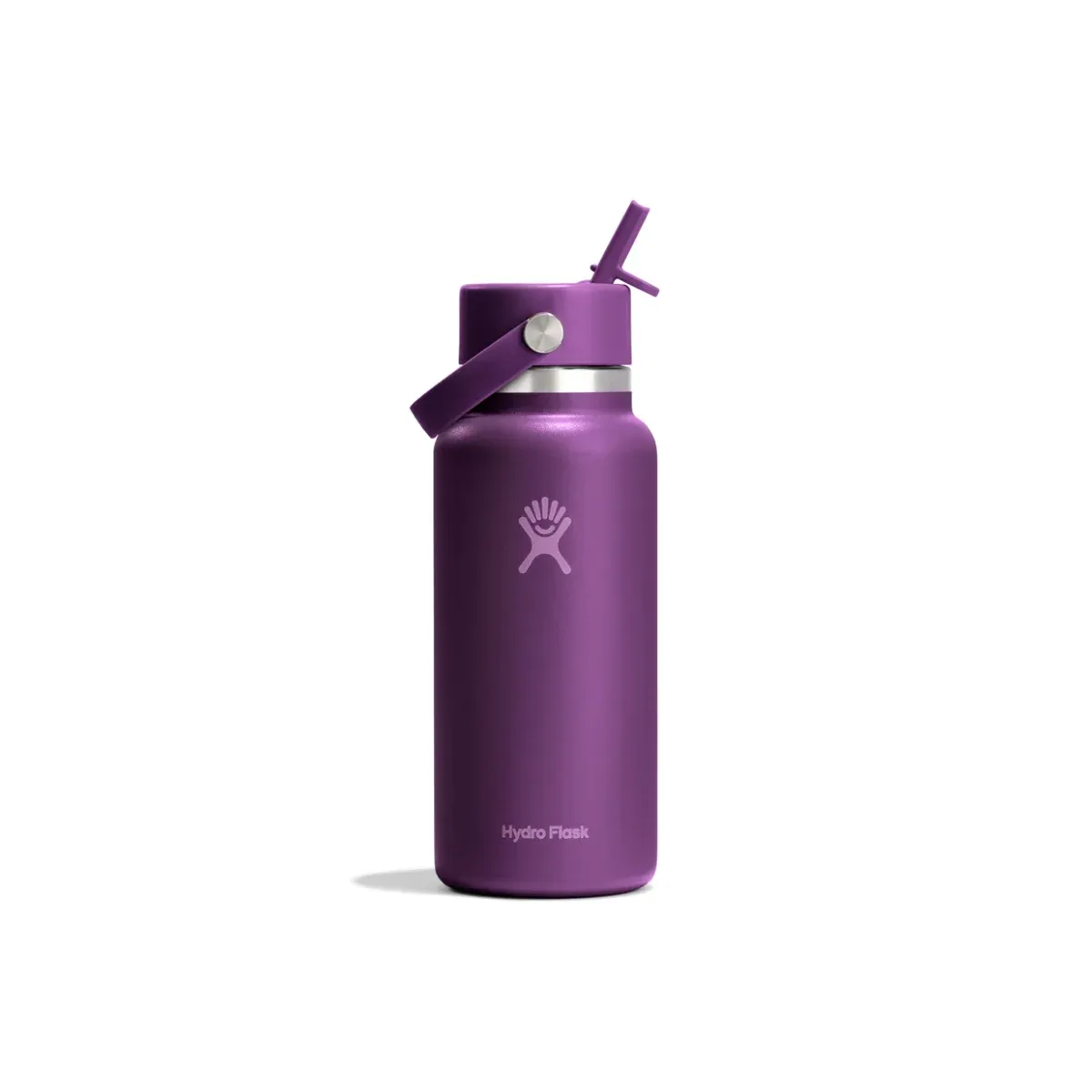 HYDRO FLASK 32 OZ WIDE FLEX STRAW CAP - BEACH PLUM PURPLE