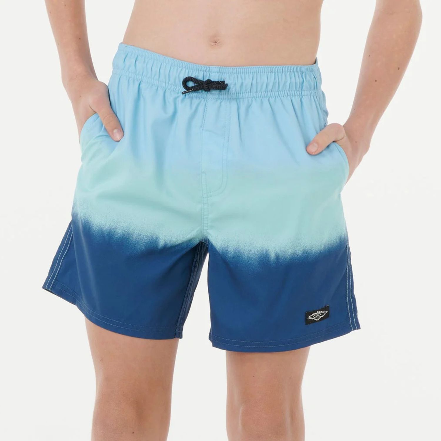 RIP CURL BOYS DIP VOLLEY BOARDSHORT  -  BLUE/NAVY