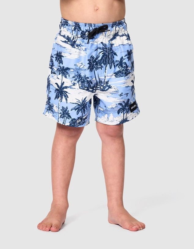RIP CURL BOYS DREAMERS VOLLEY BOARDSHORT  -  ICE BLUE