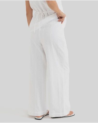 RHYTHM WOMENS NIKO PANT - WHITE
