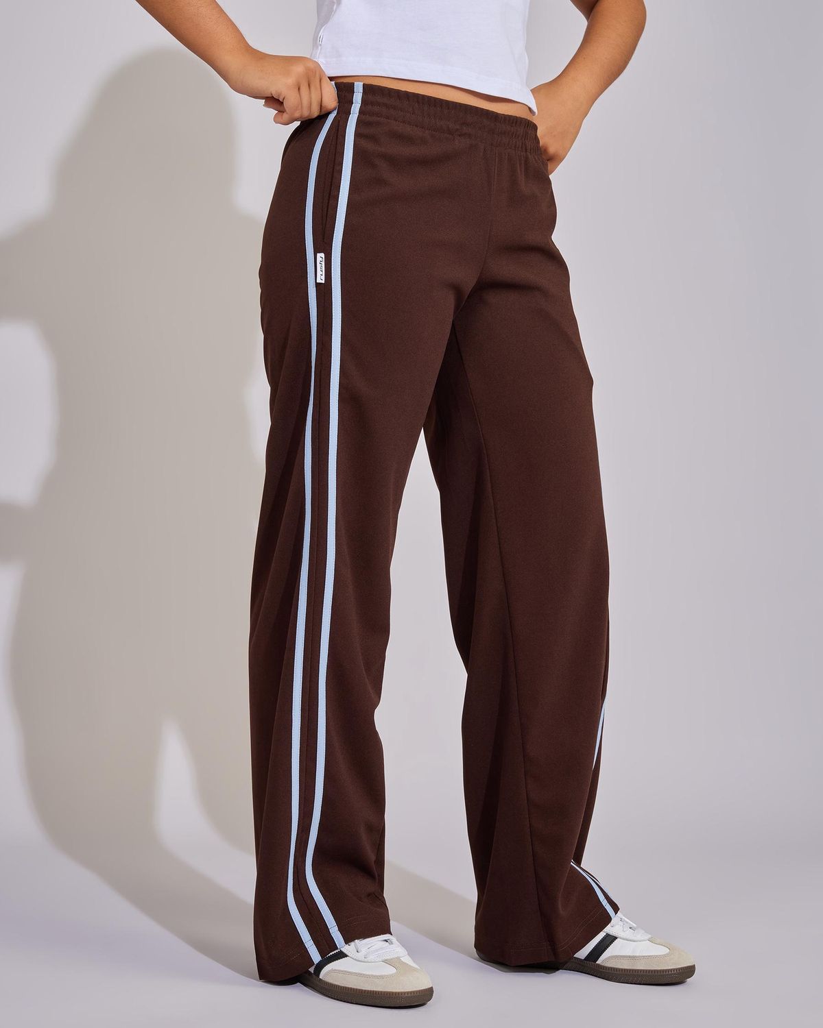 RUSTY WOMENS BRONSON LOW RISE TRACKPANT - JAVA