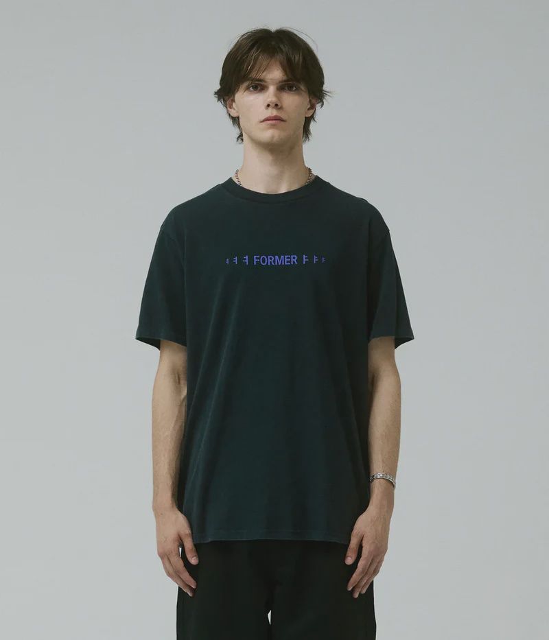 FORMER MENS ENVISION SS TEE - WASHED BLACK