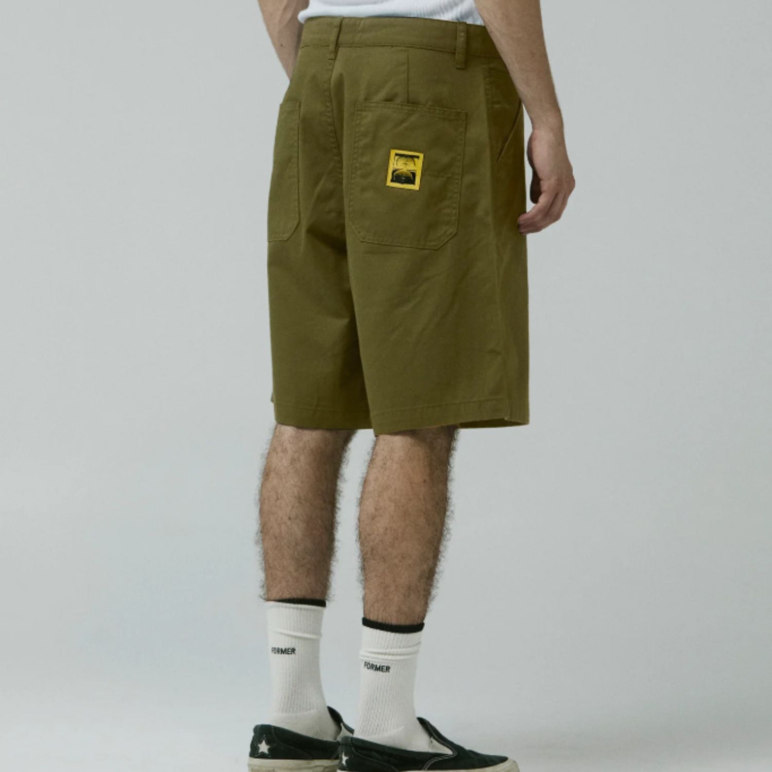 FORMER MENS REYNOLDS 21' WALKSHORT - DEEP OLIVE