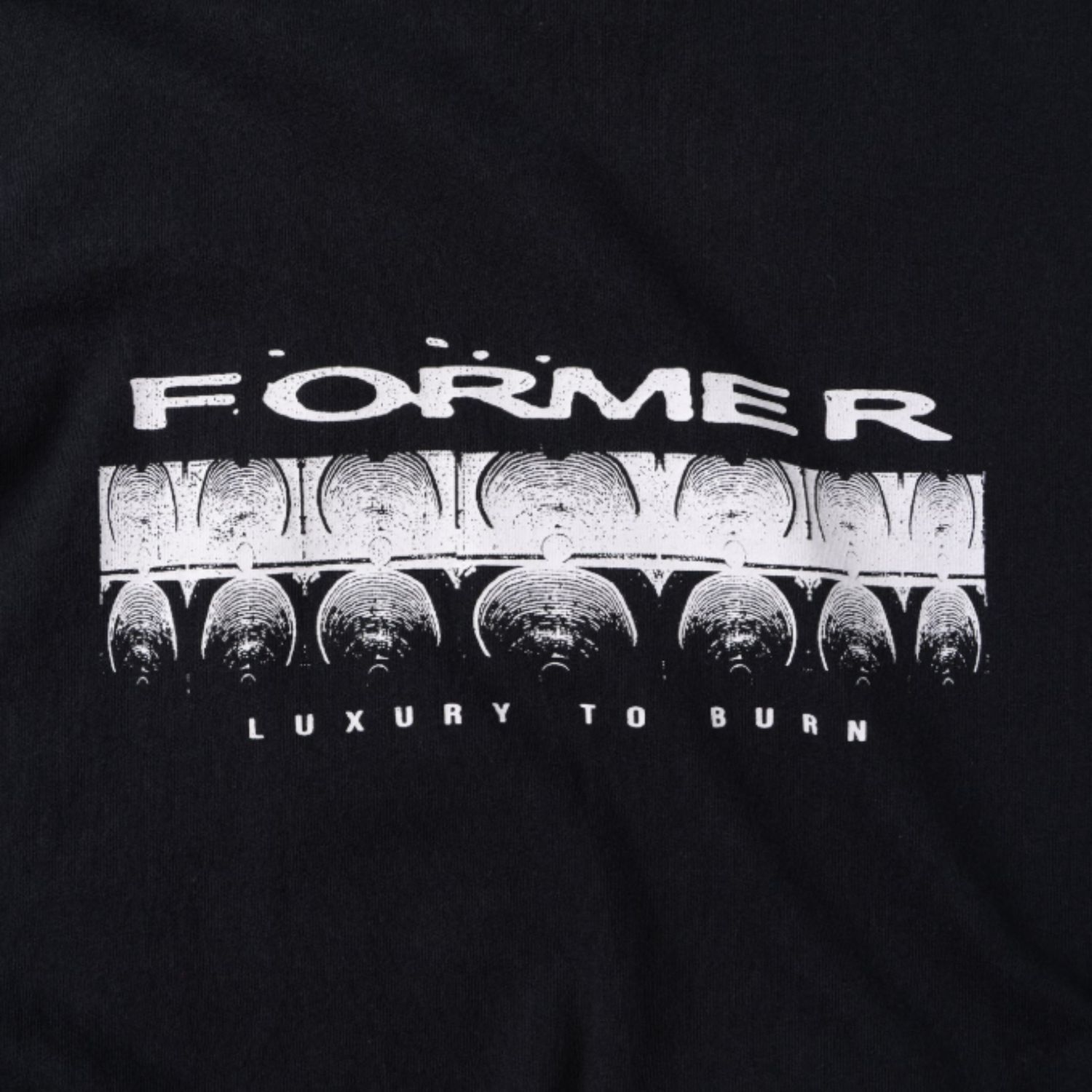 FORMER MENS QUAVER SS TEE - WASHED BLACK