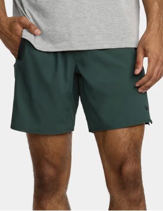 RVCA MENS YOGGER STRETCH 17 - HUNTER GREEN